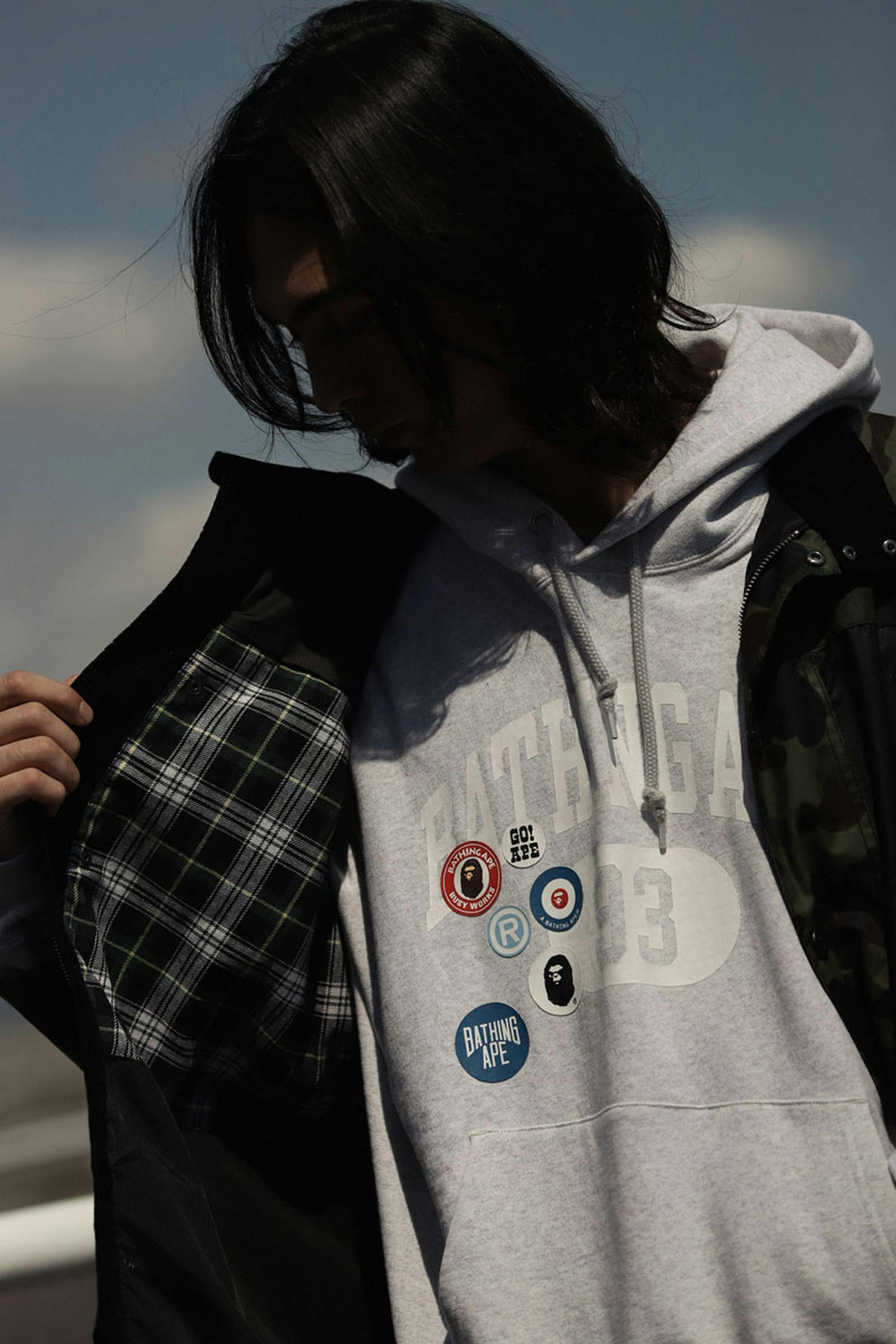 For AW21, Barbour Collaborates With A Bathing Ape For The First
